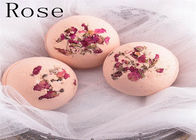 Rose Fragrance Natural Bath Bombs Whitening Essential Oil Bath Salt Ball