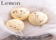 Lemon Scent Natural Bath Bombs Relaxing For Spa Removing Subcutaneous Fat