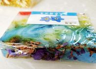 Forget - Me - Not Natural Handmade Soap Elastic Flower Petal Essential Oil