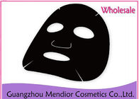 Black Natural Face Masks Bamboo Charcoal Ingredients Deep Cleansing OEM / ODM
