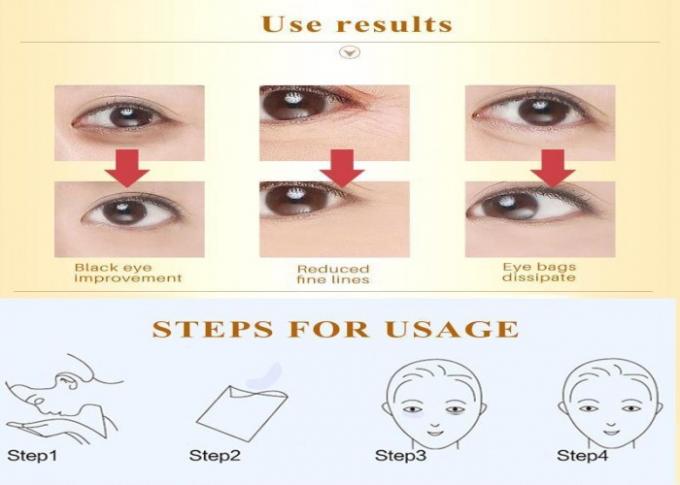 Ingredienti d'idratazione dell'aminoacido del fango dell'occhio della maschera nera della toppa per gli occhi gonfi