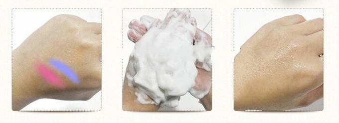 Olio essenziale del sapone del nontiscordardime del petalo elastico fatto a mano naturale del fiore